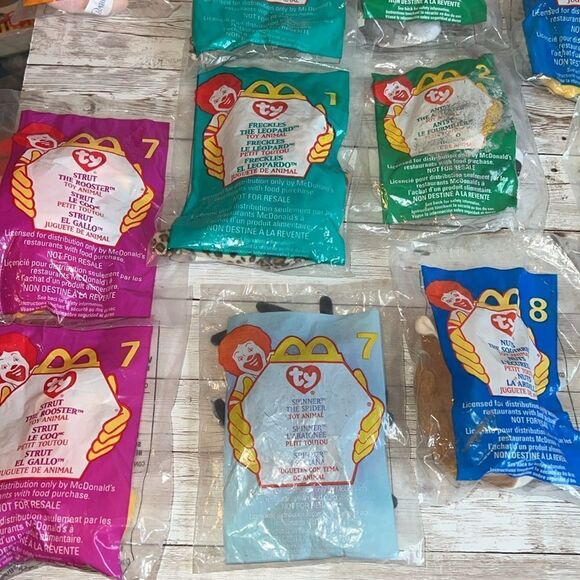 McDONALD’S Beanie Baby Toy Bundle Lot Easter Basket Gift Collectibles Unopened - Picture 5 of 17